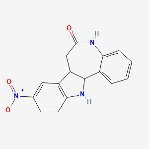molecular formula C16H13N3O3 B8101464 alsterpaullone 