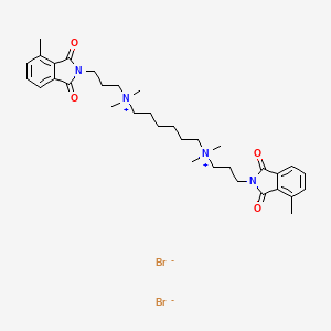 molecular formula C34H48Br2N4O4 B8101490 Dimethyl-W84 dibromide 