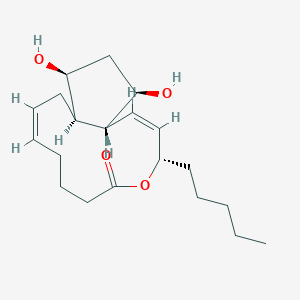 9alpha, 11alpha, 15S-Trihydroxy-prosta-5Z, 13E-dien-1-oic acid, 1,15-lactone