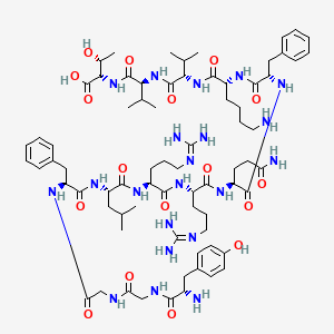 molecular formula C74H115N21O17 B8101645 Dynorphin B 