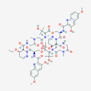 molecular formula C64H80N14O23 B8101660 Bbm-928 A 