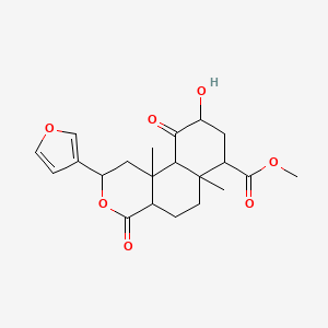 molecular formula C21H26O7 B8101691 Sanguinarine (RG) 