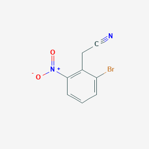2-(2-Bromo-6-nitrophenyl)acetonitrile