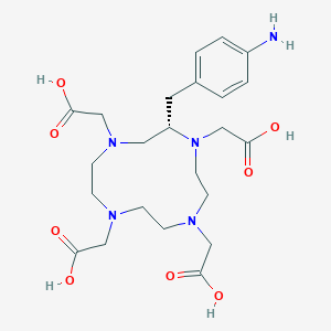 molecular formula C23H35N5O8 B8101882 p-NH2-Bn-DOTA 