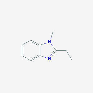molecular formula C10H12N2 B081019 2-乙基-1-甲基苯并咪唑 CAS No. 14754-42-8