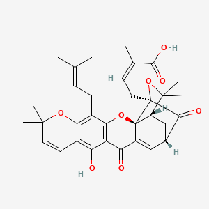 molecular formula C33H36O8 B8103023 Morellic acid 