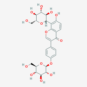 molecular formula C27H30O14 B8103034 Puerarin-4'-O-beta-D-glucopyranoside CAS No. 117047-08-2