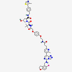 molecular formula C55H60FN11O8S B8103547 PROTAC EED degrader-1 