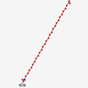 molecular formula C68H117NO29 B8103865 Fmoc-NH-PEG25-CH2CH2COOH 