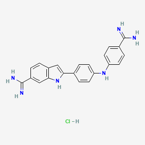 molecular formula C22H21ClN6 B8104009 Synucleozid hydrochloride 