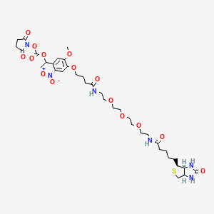 molecular formula C36H52N6O15S B8104153 PC Biotin-PEG3-NHS ester 