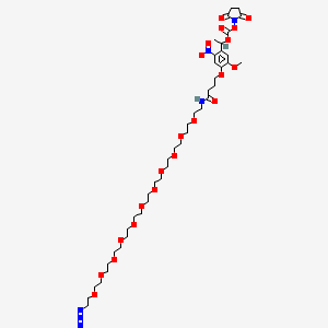 PC Azido-PEG11-NHS carbonate ester