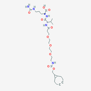 molecular formula C31H51N5O10 B8104184 BCN-PEG3-Val-Cit 