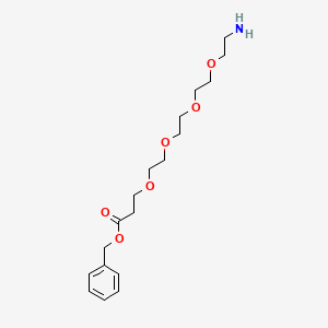 molecular formula C18H29NO6 B8104207 Amino-PEG4-benzyl ester 