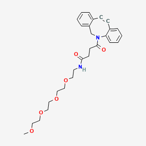molecular formula C28H34N2O6 B8104355 m-PEG4-DBCO 
