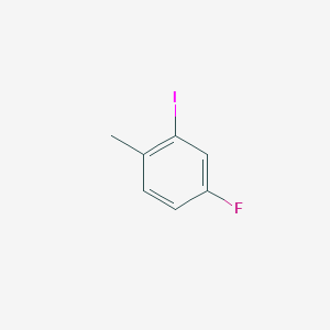 molecular formula C7H6FI B081044 4-氟-2-碘甲苯 CAS No. 13194-67-7
