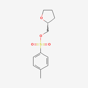 molecular formula C12H16O4S B8104868 (R)-(tetrahydrofuran-2-yl)methyl 4-methylbenzenesulfonate 