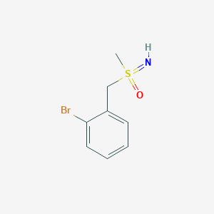 1-Bromo-2-((S-methylsulfonimidoyl)methyl)benzene