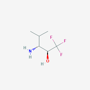 (2S,3R)-3-Amino-1,1,1-trifluoro-4-methylpentan-2-ol