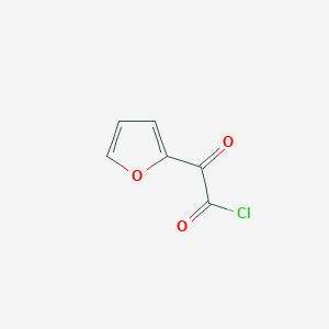 molecular formula C6H3ClO3 B081050 2-(Furan-2-yl)-2-oxoacetyl chloride CAS No. 13938-68-6