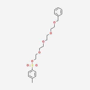 molecular formula C22H30O7S B8105108 Benzyl-PEG4-Ots 