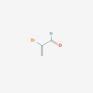 molecular formula C3H3BrO B081055 2-溴丙烯醛 CAS No. 14925-39-4