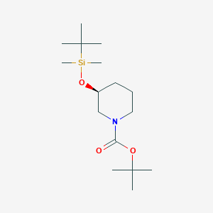 molecular formula C16H33NO3Si B8105673 C16H33NO3Si 