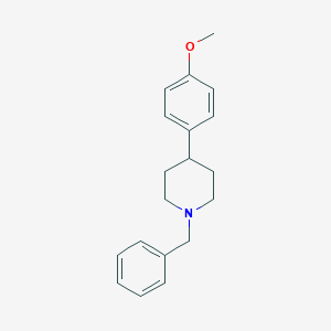 molecular formula C19H21NO B081057 1-Benzyl-4-(4-methoxyphenyl)piperidine CAS No. 13314-69-7