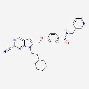 molecular formula C29H30N6O2 B8105898 LB-60-OF61 