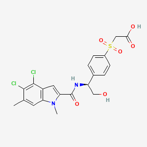 molecular formula C21H20Cl2N2O6S B8106016 BI-4924 