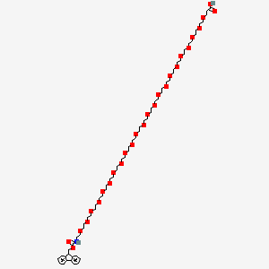 molecular formula C64H109NO27 B8106024 Fmoc-N-PEG23-acid 