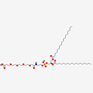 molecular formula C52H100NO15P B8106389 DSPE-PEG4-acid 