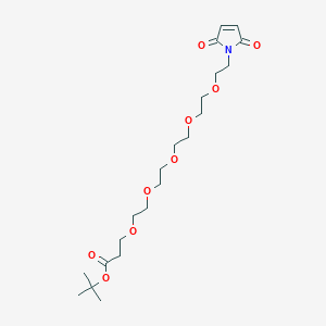 molecular formula C21H35NO9 B8106417 Mal-PEG5-Boc 