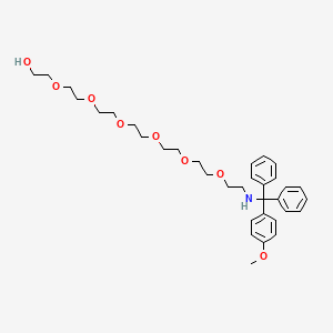 molecular formula C34H47NO8 B8106560 Methoxy-Tr-NH-PEG7 
