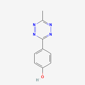 4-(6-Methyl-1,2,4,5-tetrazin-3-yl)phenol