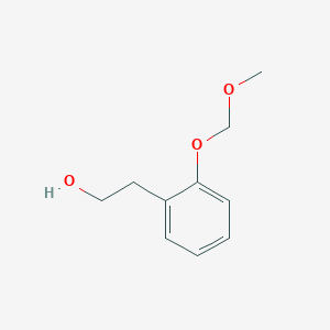 molecular formula C10H14O3 B8106796 2-(2-(Methoxymethoxy)phenyl)ethanol 