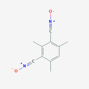molecular formula C11H10N2O2 B081068 Isophthalonitrile, 2,4,6-trimethyl-, N,N'-dioxide CAS No. 15138-43-9