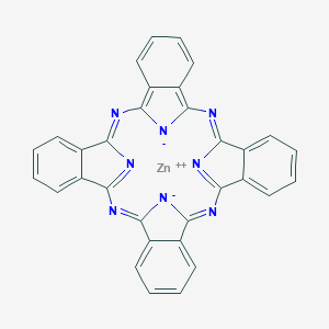 molecular formula C32H16N8Zn B081073 Zinc phthalocyanine CAS No. 14320-04-8