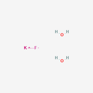 molecular formula FH4KO2 B081075 Potassium fluoride dihydrate CAS No. 13455-21-5