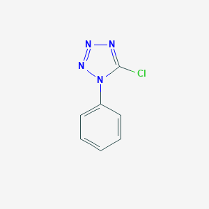 molecular formula C7H5ClN4 B081076 5-Chloro-1-phenyl-1H-tetrazole CAS No. 14210-25-4