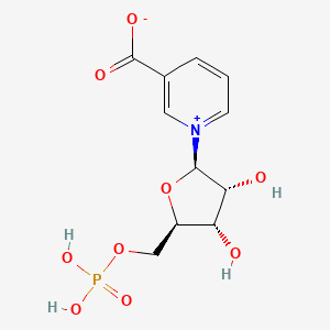 molecular formula C11H14NO9P B8107641 nicotinic acid mononucleotide 