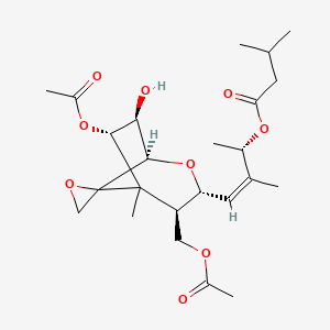 molecular formula C24H36O9 B8107649 T-2 TOXIN 