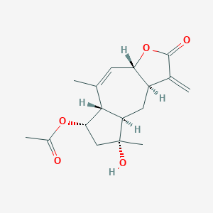 molecular formula C17H22O5 B081093 Gaillardin CAS No. 14682-46-3