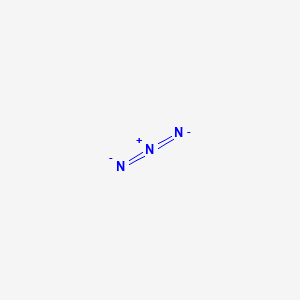 molecular formula N3- B081097 Azide ion CAS No. 14343-69-2
