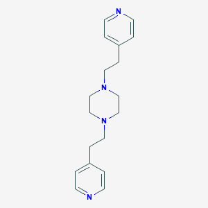 Piperazine, 1,4-bis(2-(4-pyridyl)ethyl)-