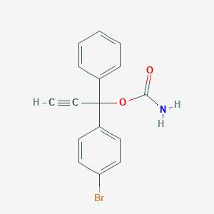 1-(p-Bromophenyl)-1-phenyl-2-propyn-1-ol carbamate
