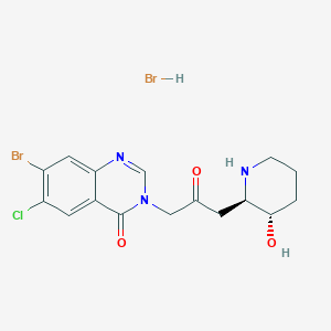 molecular formula C16H18Br2ClN3O3 B8111851 Halofuginone Hydrobromide 