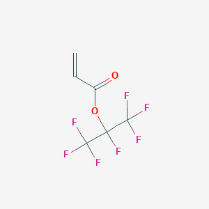 molecular formula C6H3F7O2 B081121 Heptafluoroisopropyl acrylate CAS No. 13057-08-4