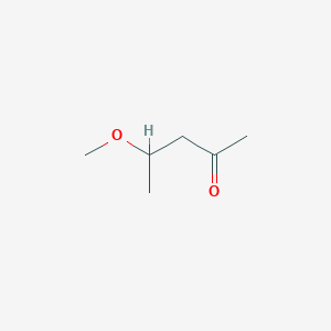 molecular formula C6H12O2 B081126 4-Methoxypentan-2-one CAS No. 13122-52-6