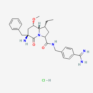 molecular formula C27H36ClN5O3 B8112652 Stainless steel powder, type 316 